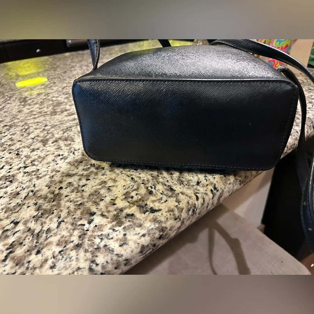 Kate Spade Black Glitter Backpack Greta Court Sammi